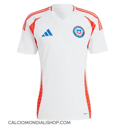 Maglie da calcio Chile Seconda Maglia Copa America 2024 Manica Corta